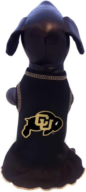Photo 1 of NCAA Colorado Buffaloes Cheerleader Dog Dress TINY