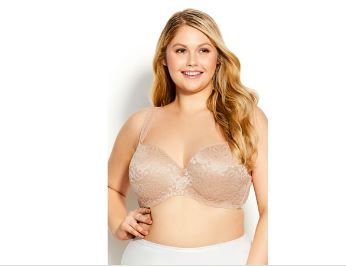 Photo 1 of Women's Lace Balconette Bra - Natural 50C