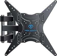 Photo 1 of PERLESMITH Full Motion TV Wall Mount for 26-60 Inch TVs, UL-Listed TV Mount with Articulating Arms Swivels Tilt Extension - Wall Mount TV Brackets VESA 400x400 Fits LED LCD OLED 4K TVs Up to 77 lbs
