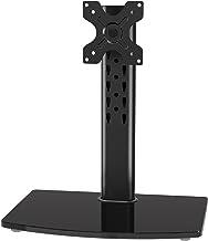 Photo 1 of MOUNT PRO Single Monitor Stand Fits Max 32 inch Computer Screen, Free Standing Monitor Desk Stand, Monitor Mount with Height Adjustable, Swivel, Tilt, Rotation, VESA Monitor Stand 100x100
