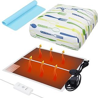 Photo 1 of Resin Heating Mat, Quick Dry Resin Curing Machine with Silicone Mat, Resin Dryer Heater Mat with Timer and Cover, Easy to Use, Resin Supplies for Epoxy Resin, Resin Molds, DIY Resin Craft