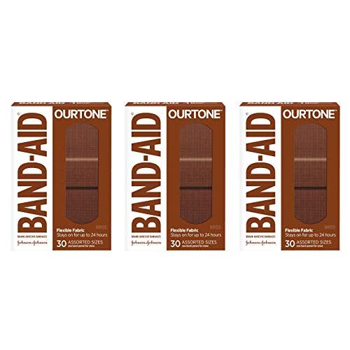 Photo 1 of Band-Aid Brand OurTone Adhesive Bandages BR55 3 X 30 Ct
