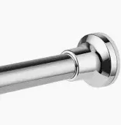 Photo 1 of Shower Curtain Rod 42-72 silver style