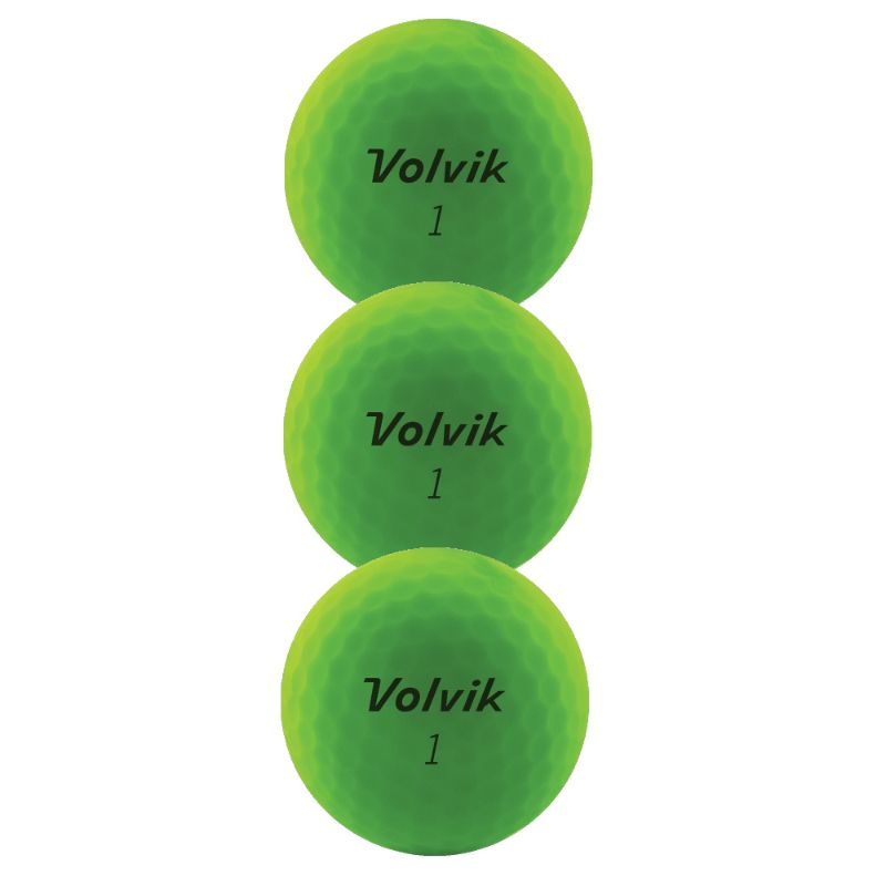 Photo 1 of Volvik Vivid Matte Finish Golf Balls (1 Sleeve) New - Choose Color
