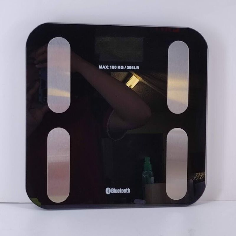 Photo 2 of Grand Innovations Fit Digital Body Weight Personal Glass Scale with Bluetooth
