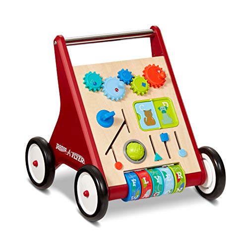 Photo 1 of Radio Flyer Classic Push & Play Walker Wagon Unisex Push Walker Product Accessories Included
