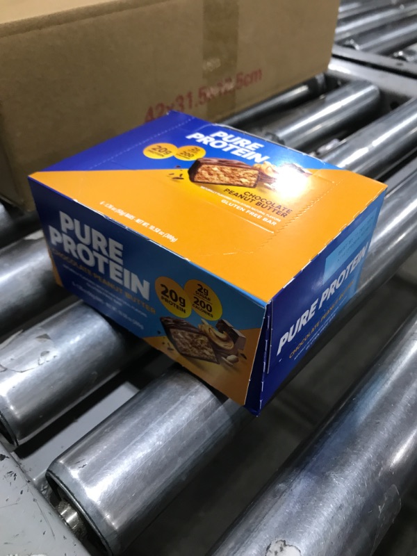 Photo 1 of PURE PROTEIN Pure Protein Bar, 6 (50 g) Bars, Chocolate Peanut Butter - BBD 13/DEC/2024