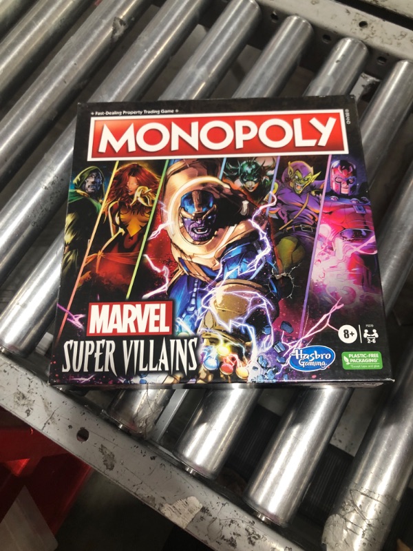 Photo 2 of Monopoly: Marvel Super Villains Edition Board Game for Families and Kids Ages 8 and Up, Marvel Game for 2-6 Players