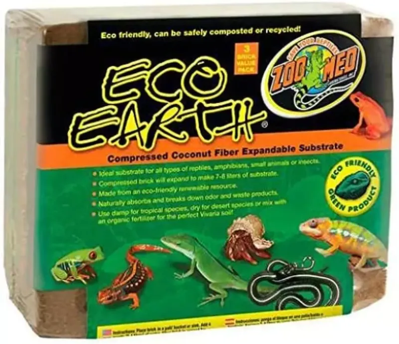 Photo 1 of Zoo Med Eco Earth Compressed Coconut Fiber Substrate