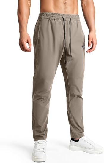 Photo 1 of JMIERR Men's Sweatpants Tapered Joggers Athletic Pants for Workout, Jogging, Running with Pockets and Towel Loop - 3xl 