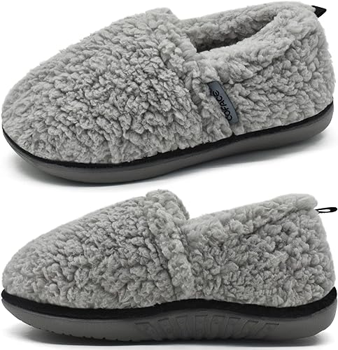 Photo 1 of COFACE Womens Slippers Fuzzy Memory Foam Soft Plush Sherpa Fleece Lining Slippers For Women With Cozy Cushion Ladies Lightweight Warm Slippers - 7 