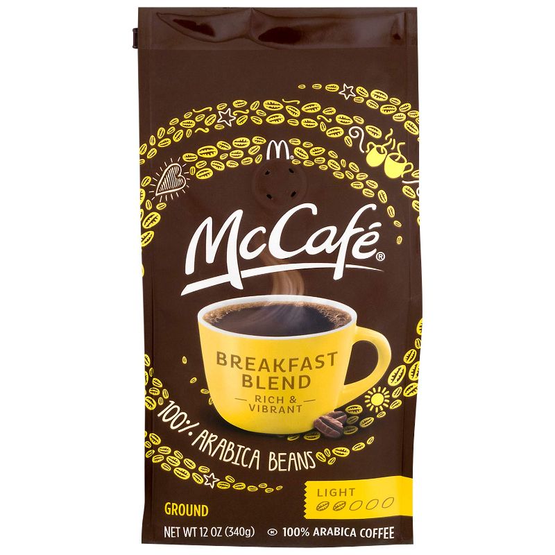 Photo 1 of McCafe Breakfast Blend Ground Coffee (12 oz Bag) - BBD 18 FEB 2025
