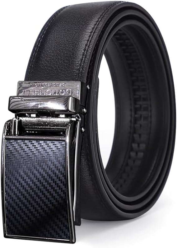 Photo 1 of Ratchet Belt for men Mens Belts Leather for Dress Pants Micro Adjustable Belt Fit Everywhere
