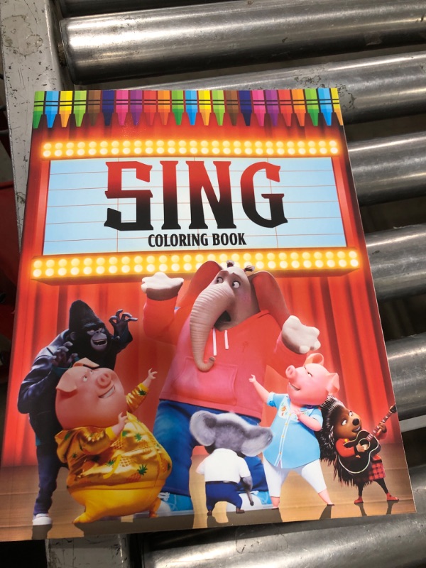 Photo 1 of SING COLORING BOOK 