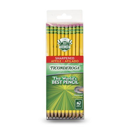 Photo 1 of 30pk #2 Pre-Sharpened Pencil - Ticonderoga
