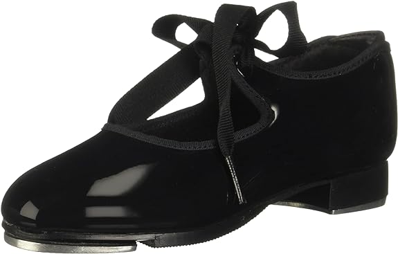 Photo 1 of Capezio Girl's Jr. Tyette Tap Shoe Dance- size 7 1/2 kids
