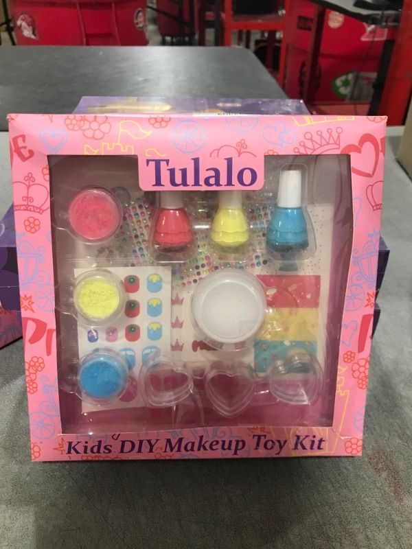 Photo 2 of Tulalo Non-Toxic Peel-Off Nail Polish Lip Balm DIY Beauty Kit for Kid Aged 6 Years Above