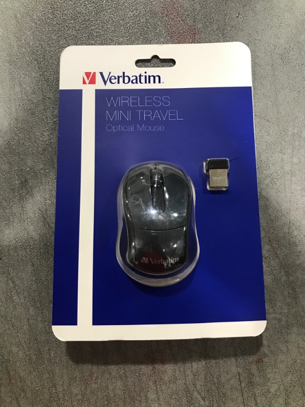 Photo 2 of Verbatim Graphite 3 Buttons 1 x Wheel USB RF Wireless Optical Mouse
