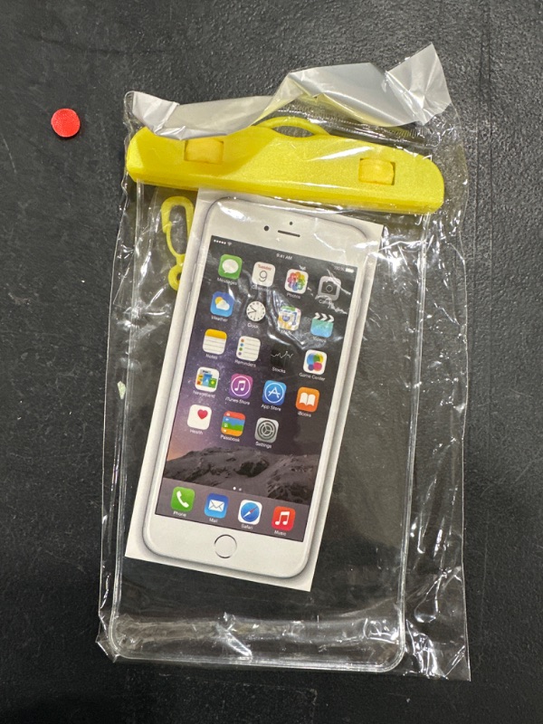 Photo 1 of Cell Phone Dry Bags new (Yellow)