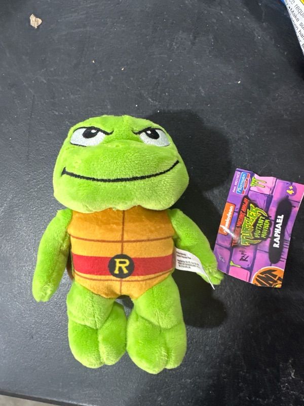 Photo 2 of Mattel Teenage Mutant Ninja Turtles 8" Basic Plush Raphael