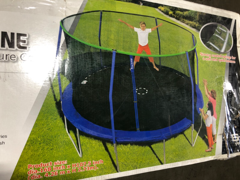 Photo 1 of TRY-JUMP 14 FT TRAMPOLINE 