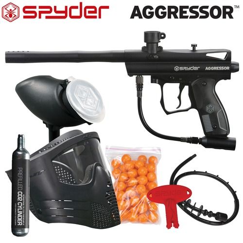 Photo 1 of Spyder Aggressor RTP Paintball Marker Kit 0.68
