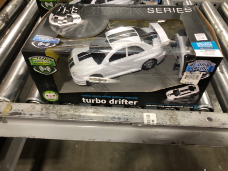 Photo 1 of The Black Series - Radio Controlled Action Turbo Drifter with Drift Style Racing
