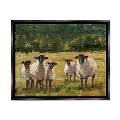 Photo 1 of Stupell Industries Flock of Sheep Family Painting, Design by Ethan Harper