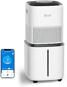Photo 1 of LEVOIT Superior 6000S Smart Evaporative Humidifiers for Home Whole House up to 3000ft², 6 Gal, Last 72-Hour, Premium Filter, Dry Mode, Wheels & Water Fill Hose & Foldable Storage - Quiet Sleep Mode Evaporative White 23L