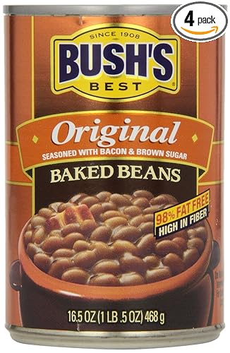 Photo 1 of Bush's Best Original Baked Beans - 16.5 Ounce (4 Pack) BB 07.24