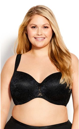 Photo 1 of BRA LACE BALCONETTE - Black - 20DDD / 42DDD