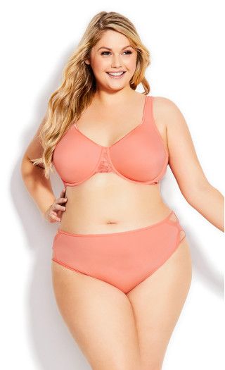 Photo 1 of BRIEF MICROF FSHN HC - Soft Peach - 18-20