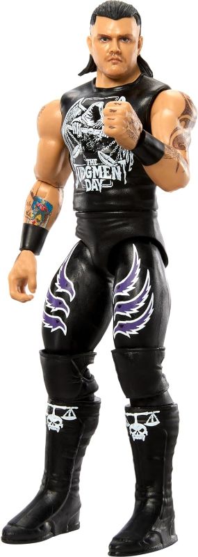 Photo 1 of  WWE Action Figure, 6-inch Collectible Dominik Mysterio with 10 Articulation Points & Life-Like Look 
