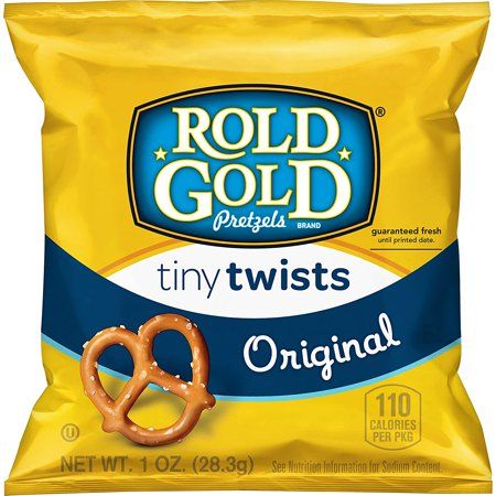 Photo 1 of Rold Gold Tiny Twists Pretzels 1 Ounce (Pack of 40)
Best By: 6/4/24
