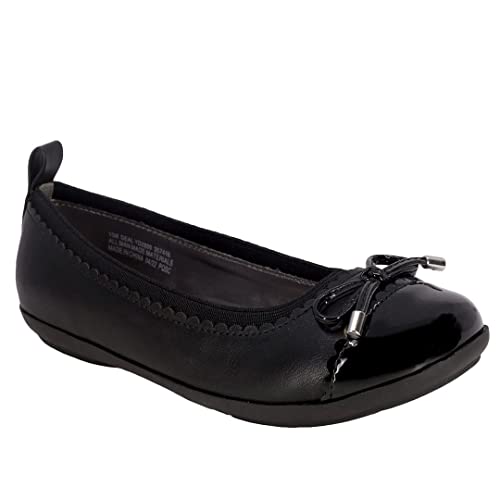 Photo 1 of LONDON FOG Girls School Uniform Shoe Youth and Toddler Sizes Mary Jane and Ballet Flat Styles Deal Black Size 3
