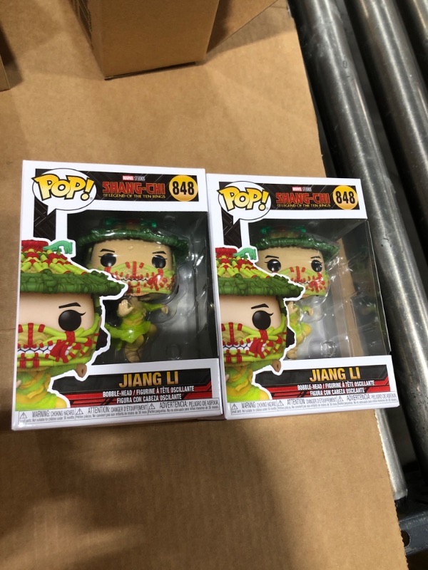 Photo 2 of 2pk of Funko POP Marvel: Shang- Chi- Jiang Li Bobblehead Figure
