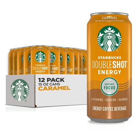 Photo 1 of Starbucks Doubleshot Energy Caramel 15 Oz Cans 12 Pack
Best By:6/10/24