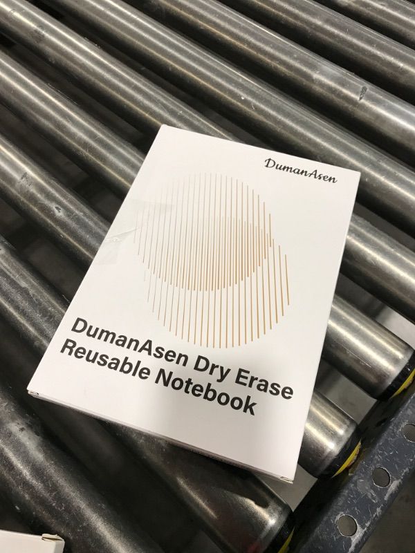 Photo 2 of Dumanasen Dry Erase Whiteboard Notebook, 9.4"x6.6" Reusable White Board, Portable Desk Whiteboard for Meeting & Business, Perfect for School, Home, Office (Deep Gray)