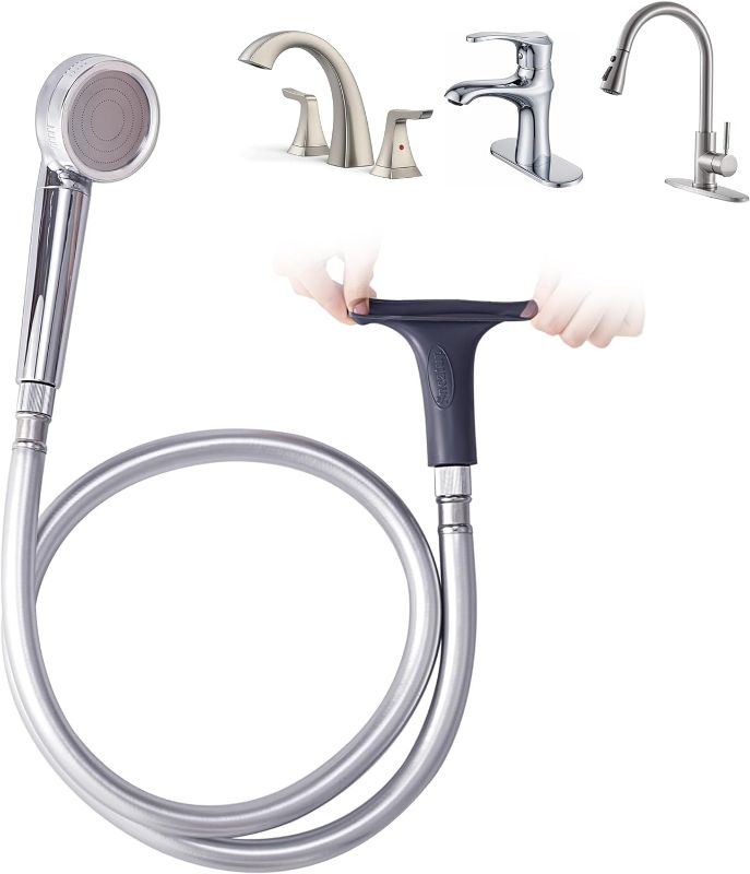 Photo 1 of  Universal Faucet Hose Attachment Set with Showerhead 