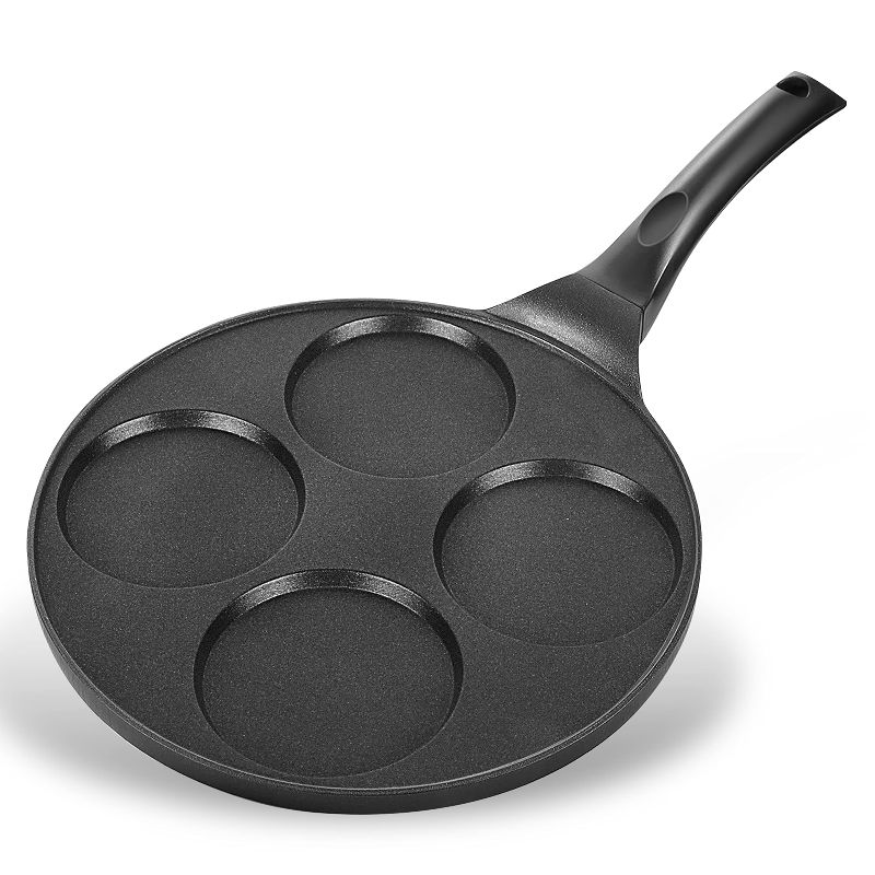 Photo 1 of  Pancake Pan 4 Cups Pancake Maker Nonstick Pancake Griddle With PFOA Free Coating 10.5 Inch Mini Pancake Pan 