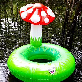 Photo 1 of BigMouth Mushroom Pool Float, Multi, Large