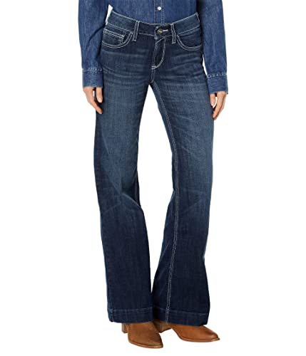 Photo 1 of Ariat Female Trouser Perfect Rise Aisha Wide Leg Jean Missouri 32
