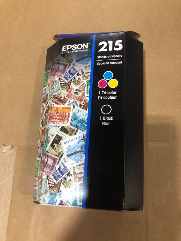 Photo 2 of EPSON 215 Ink Standard Capacity Black & Color Cartridge Combo Pack (T215120-BCS) Works with WorkForce WF-100, WF-110, EC-110
