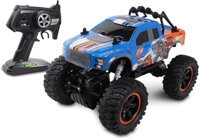 Photo 1 of NKOK Mean Machines: Rock Crawler RC - Ford F-150 Raptor - Remote Controlled 1:14 Scale 4x4 Offroad Truck 2.4 GHz
