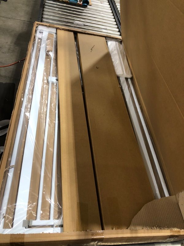 Photo 1 of 59" Extra Tall Cat Gate, Pet Gate for Doorways and Stairs 29"- 40" Wide, No Drill Wall Protected, 20" Wide Walk Thru Auto Close Metal Dog Gate