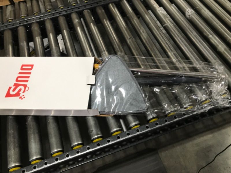 Photo 1 of DIUS Shine Triangle Mop - Adjustable Long Handle - 360° Rotatable Multi Purpose Cleaning Mop, MOP COLOR MAY VARY 