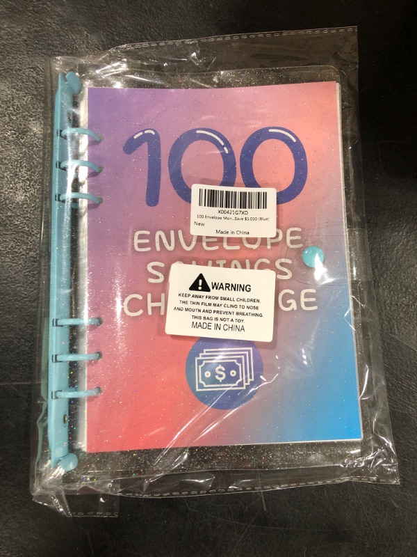 Photo 1 of 100 Envelope Money Savings Challenge Binder, Expense Budget Sheet for Budgeting and Saving Money, Budget Binder with Cash Envelopes, Easy and Fun Way to Save $5,050 (Pink)