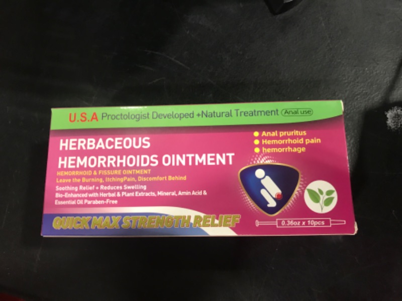 Photo 1 of vogpick herbaceous hemorrhoids ointment