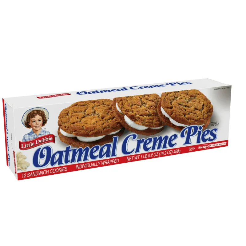 Photo 1 of Snack Cakes, Little Debbie Family Pack Oatmeal Creme Pies. 2 packs
