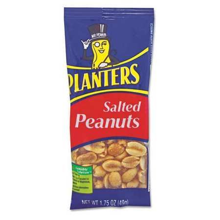 Photo 1 of Planters Salted Peanuts, 1.75 Oz, 12/box 
